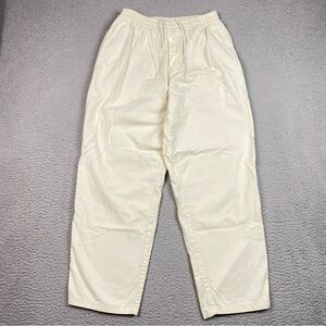 Polar Skate Co. Surf Pants Men's Size M Elastic Waist Drawstring Cotton *Stains*